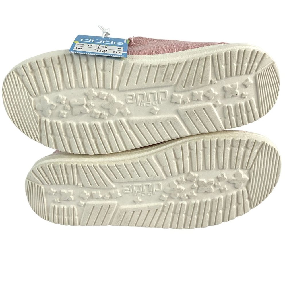 Heydude Shoes Girls Y2-L3 Pink Little-Big Kid Wendy Youth Slip on Sneaker $49 Ne - Picture 6 of 9